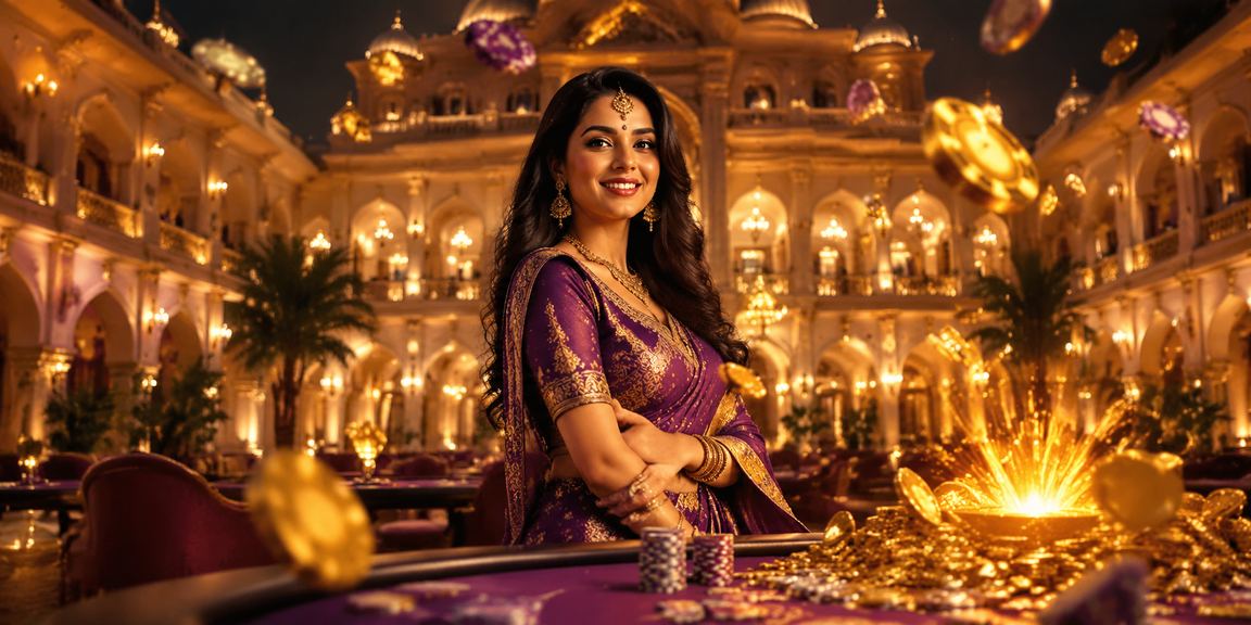 Vibrant Indian night market representing online casino deposits