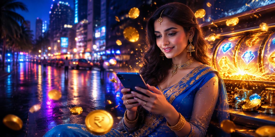 VIP player enjoying high stakes slot gaming in Mumbai
